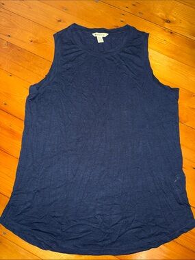 Athleta Breezy XLT Dark Navy Muscle Tank Sleeveless Top